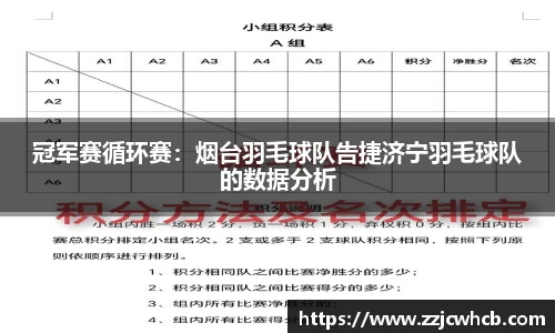 冠军赛循环赛：烟台羽毛球队告捷济宁羽毛球队的数据分析